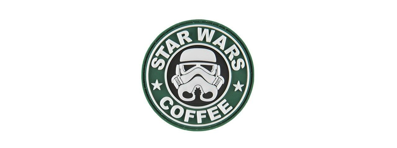 G-Force Starwars Coffee Trooper PVC Morale Patch, Green
