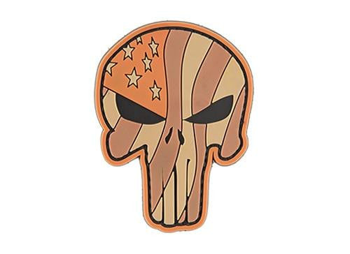 G-Force Waving US Flag Punisher PVC Patch