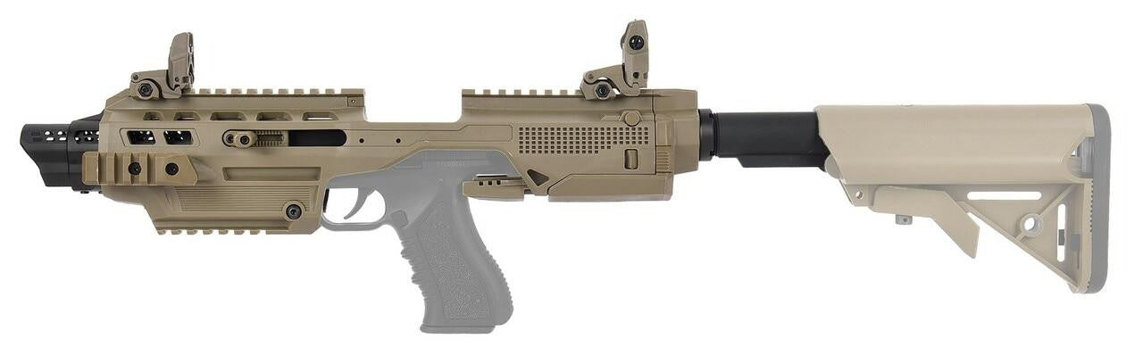 G-Series Airsoft Pistol Carbine Conversion Kit, Dark Earth