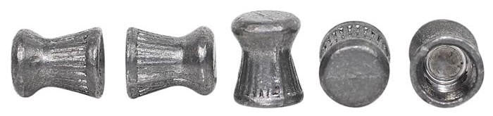 Gamo Match .177 Cal 7.56 Grains Wadcutter Pellets, 250ct, Silver