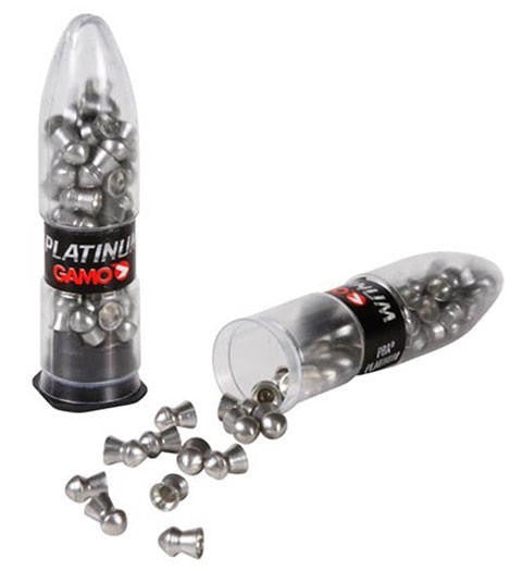 Gamo Platinum PBA .177 Cal 5.1 Grains Round Nose Pellets, 100ct, Silver