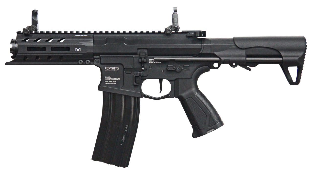G&G ARP 556 SMG Airsoft AEG Rifle, Black