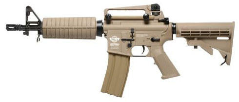 G&G CM16 Carbine Light AEG Airsoft Rifle, Tan