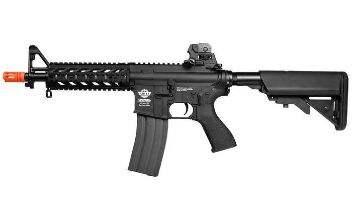 G&G CM16 Raider Short Combat Machine Airsoft AEG Rifle, Black