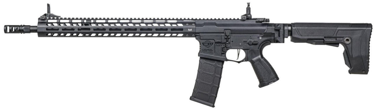 G&G CM16 SRF 16 Airsoft AEG Rifle, Black