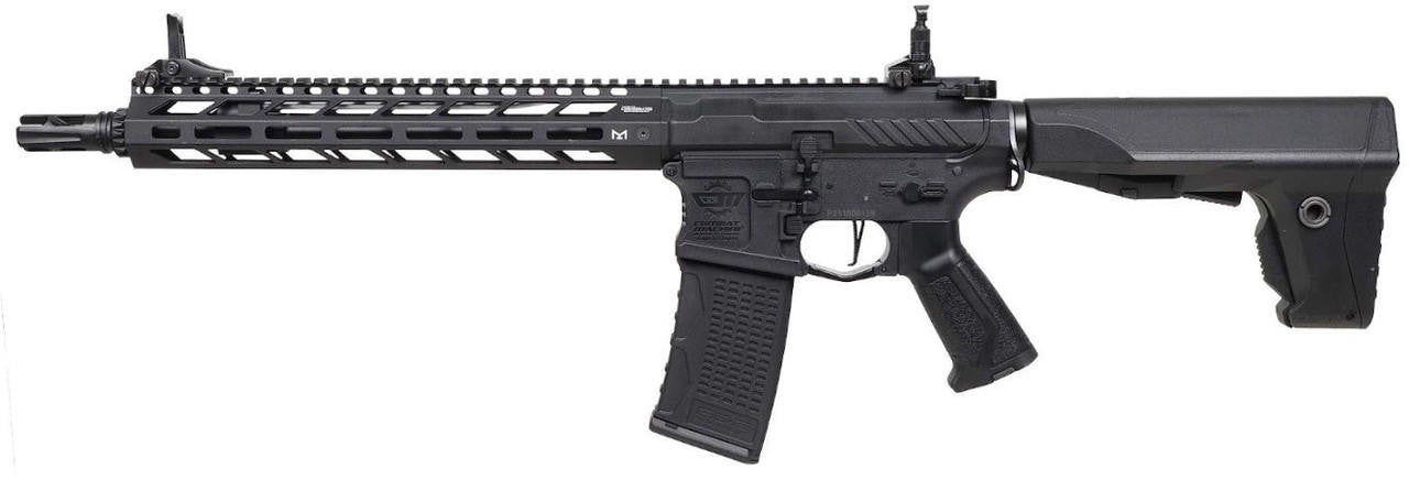 G&G CM16 SRXL 13" M-LOK Airsoft AEG Rifle, Black