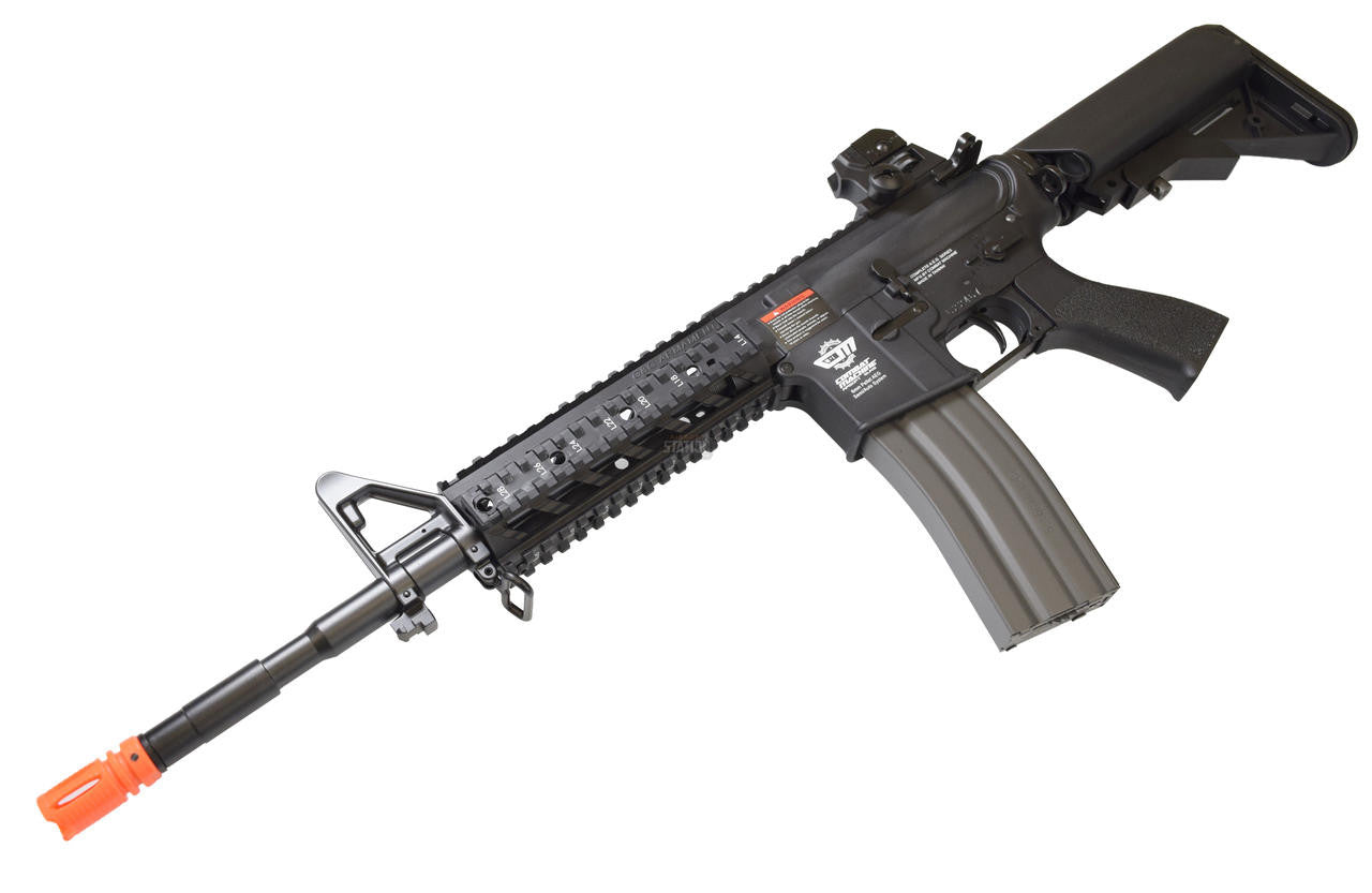 G&G Combat Machine CM16 Raider-L AEG Airsoft Rifle, Black