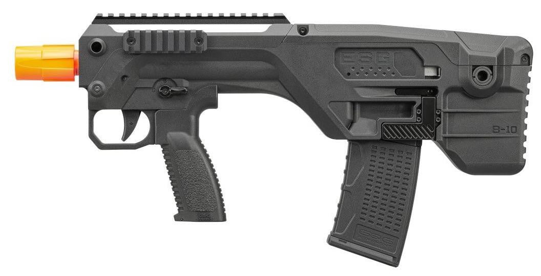 G&G ESG B-10 2.0 Gas Powered Bullpup Airsoft Shotgun, Black