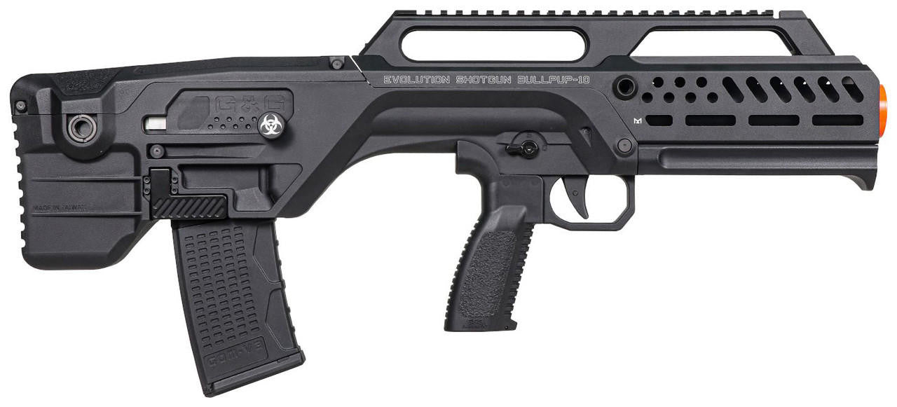 G&G ESG B-10 Gas Powered Bullpup Airsoft Shotgun, Black