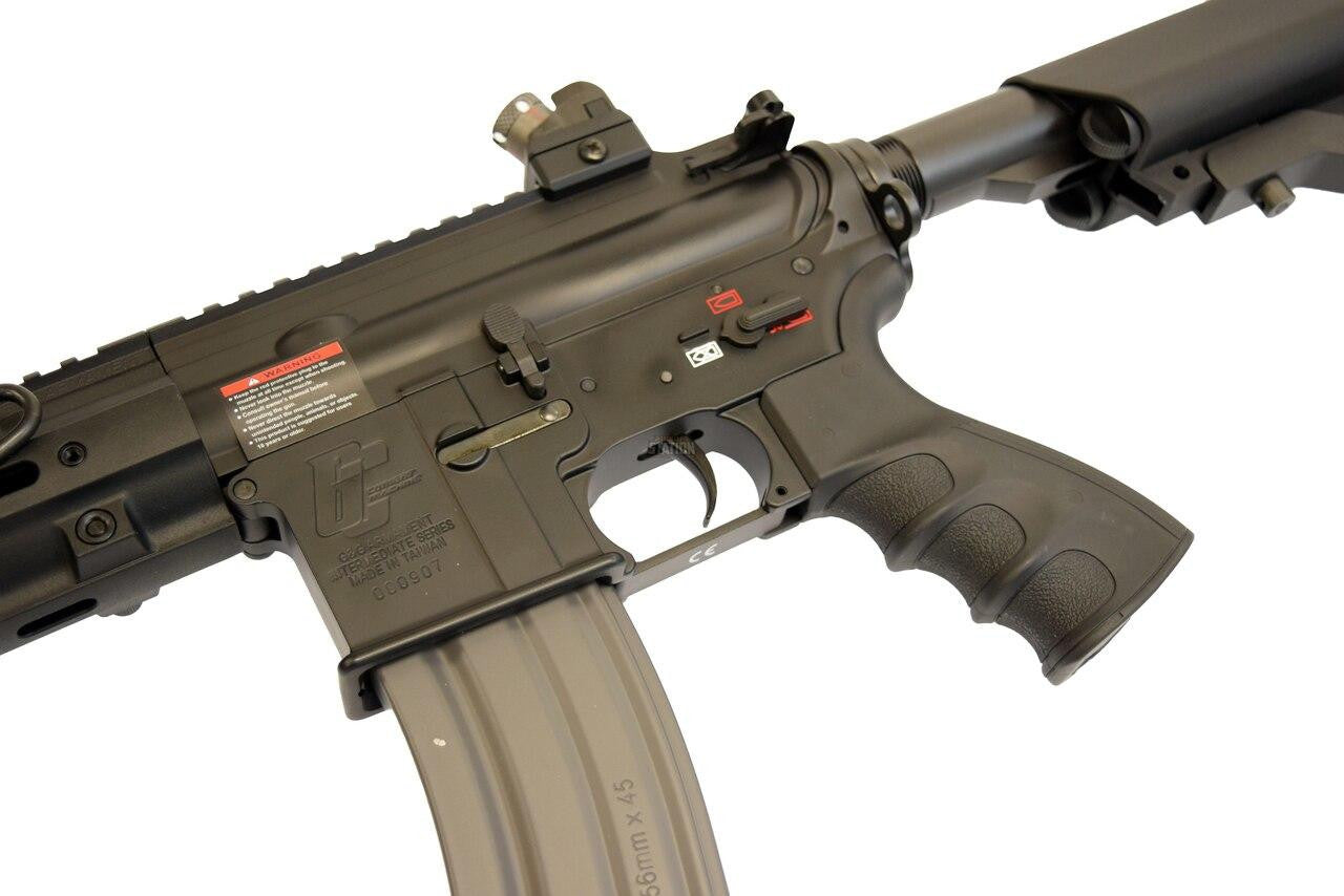 G&G GC1-46 CQB Full Metal Blowback Modular Airsoft Rifle, Black