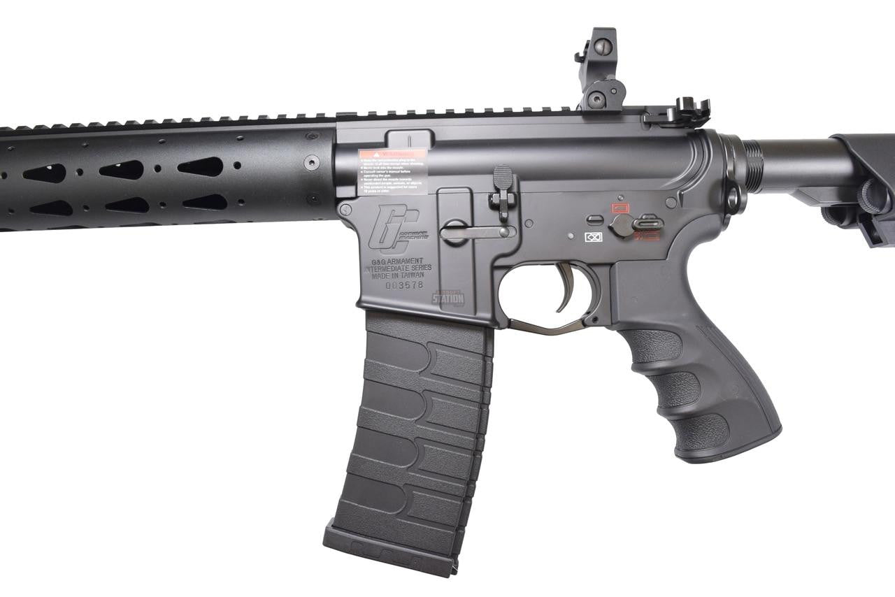 G&G GC16 Combat Machine FFR 12" AEG, Black