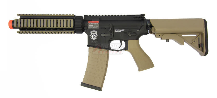 G&G GR4 CQB-S MINI Black & Tan Two-Tone Blowback Airsoft Rifle