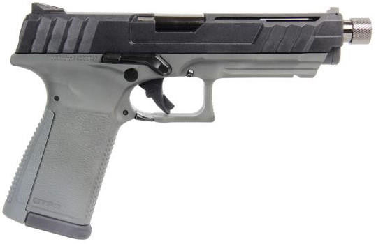 G&G GTP 9 Gas Blowback Airsoft Pistol, Black/Grey