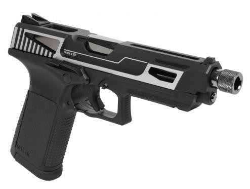 G&G GTP 9 MS Gas Blowback Airsoft Pistol, Silver