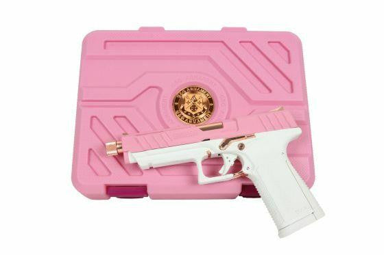 G&G GTP9 Gas Blow Back Airsoft Pistol, Rose Gold