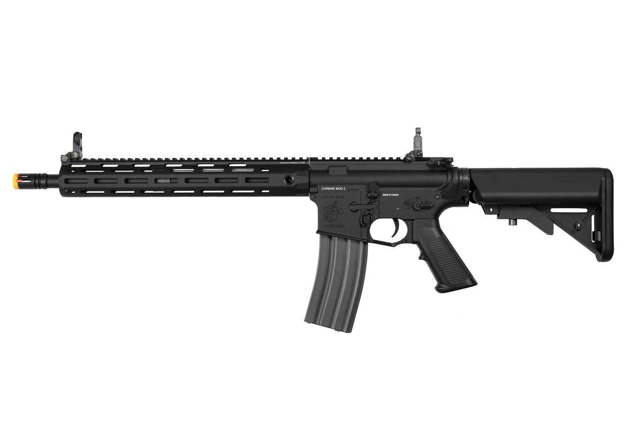 G&G Knight’s Armament SR-15 E3 MOD2 M-LOK AEG Airsoft Rifle, Black
