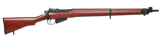 G&G LE4 MK I- P Gas Powered Airsoft Rifle, Wood