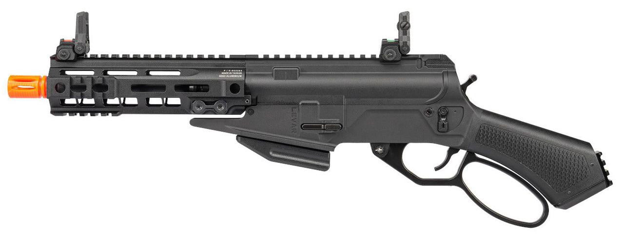 G&G LevAR 7" Gas Lever Action Airsoft Rifle, Black