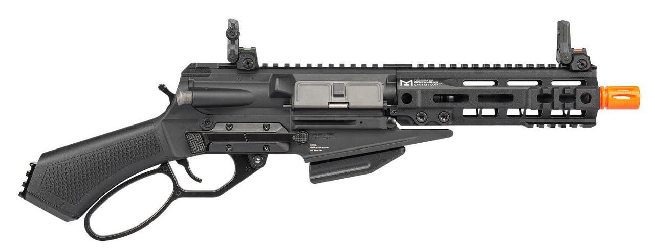 G&G LevAR 7" Gas Lever Action Airsoft Rifle, Black