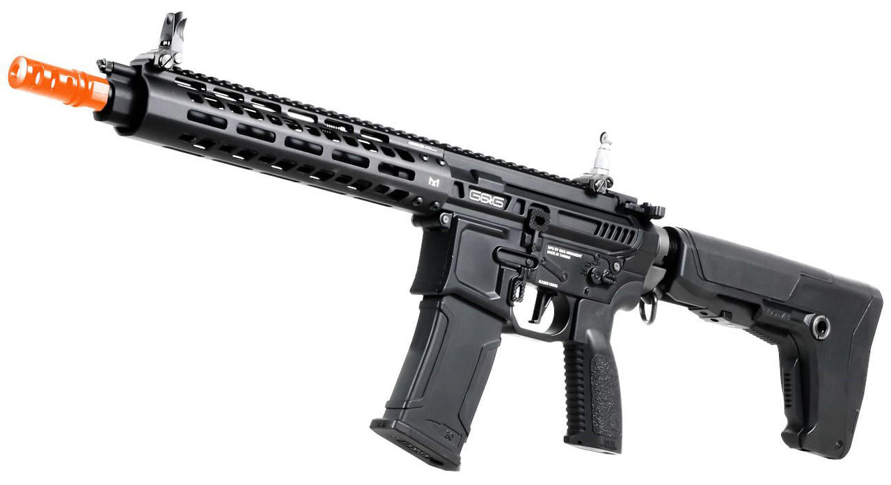 G&G MGCR 556 GBB 10" M-LOK Airsoft Rifle, Black