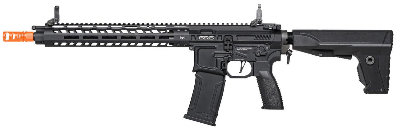 G&G MGCR 556 GBB 12" M-LOK Airsoft Rifle, Black