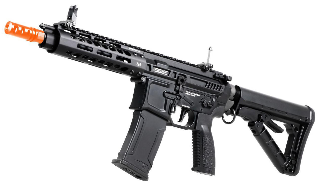 G&G MGCR 556 GBB 7" M-LOK Airsoft Rifle, Black