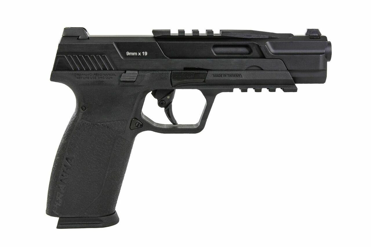 G&G Piranha TR Gas Blowback Airsoft Pistol, Black