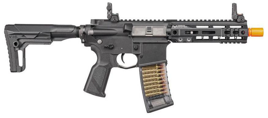 G&G TR16 GMS MK2 7" Airsoft AEG Rifle, Black