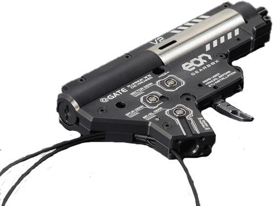 GATE EON Complete V2 Gearbox with TITAN II BT 350 FPS/1.2J, Front Wired