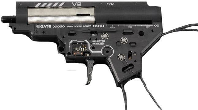 GATE EON Complete V2 Gearbox with TITAN II BT 450 FPS/1.9J, Front Wired