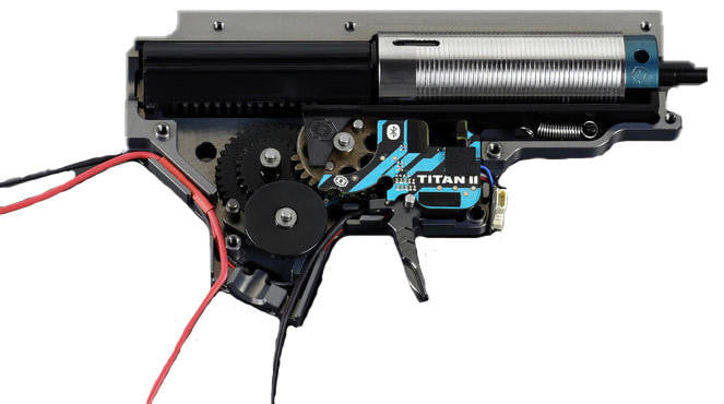 GATE EON Complete V2 Gearbox with TITAN II BT 450 FPS/1.9J, Front Wired