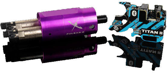 GATE PULSAR D HPA Engine with TITAN II Bluetooth, Rear Wired