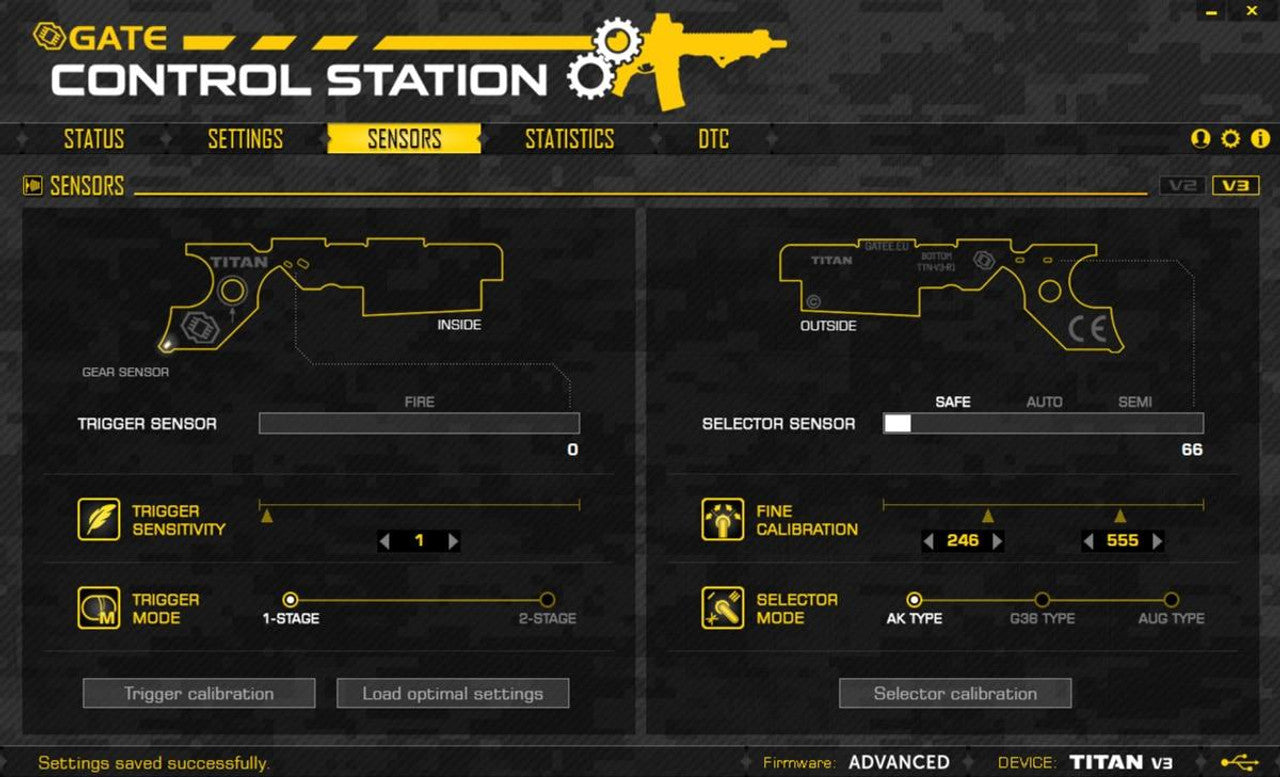 Gate TITAN V3 Advanced MOSFET Set