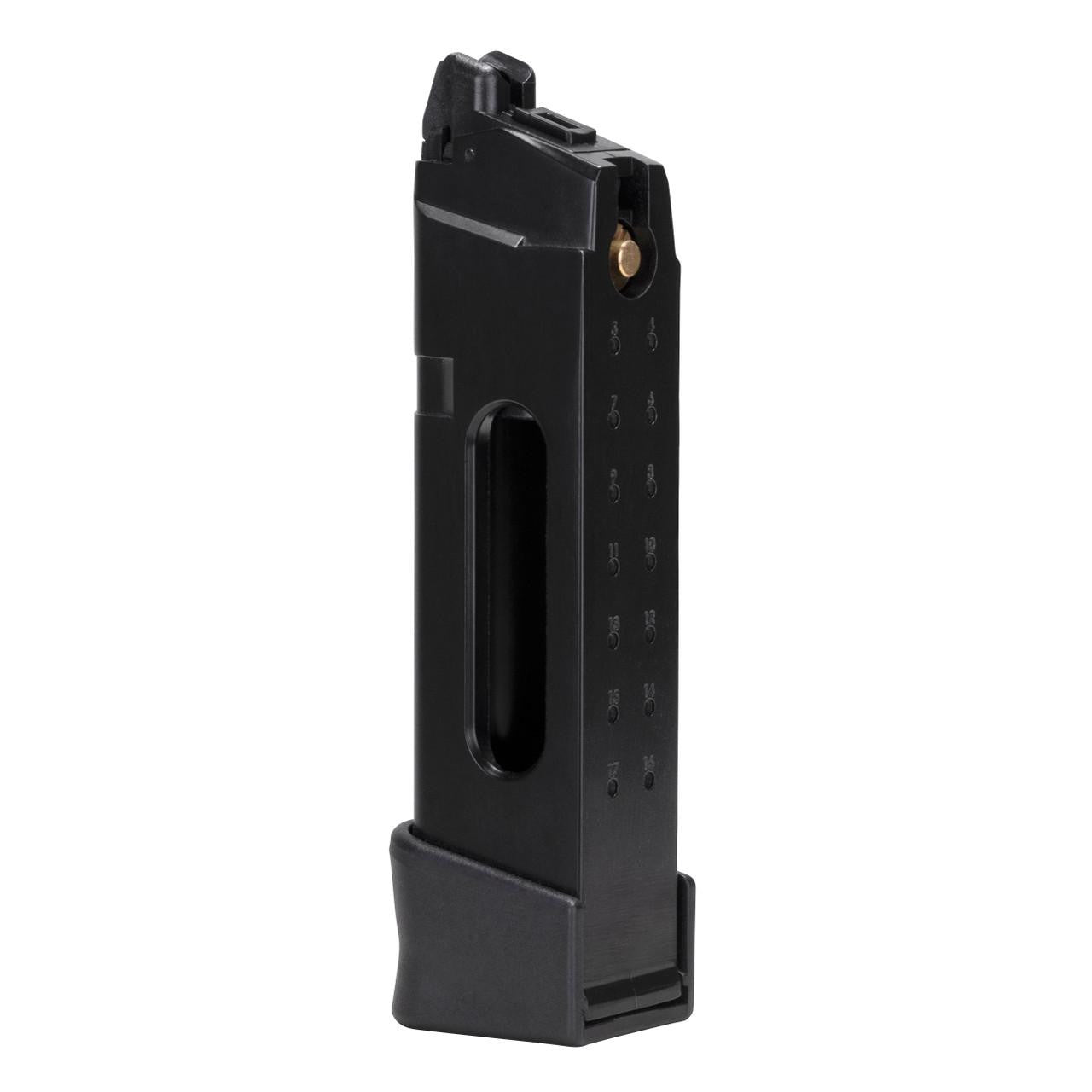 Glock G19 Gen5 MOS CO2 17rd Magazine, Black