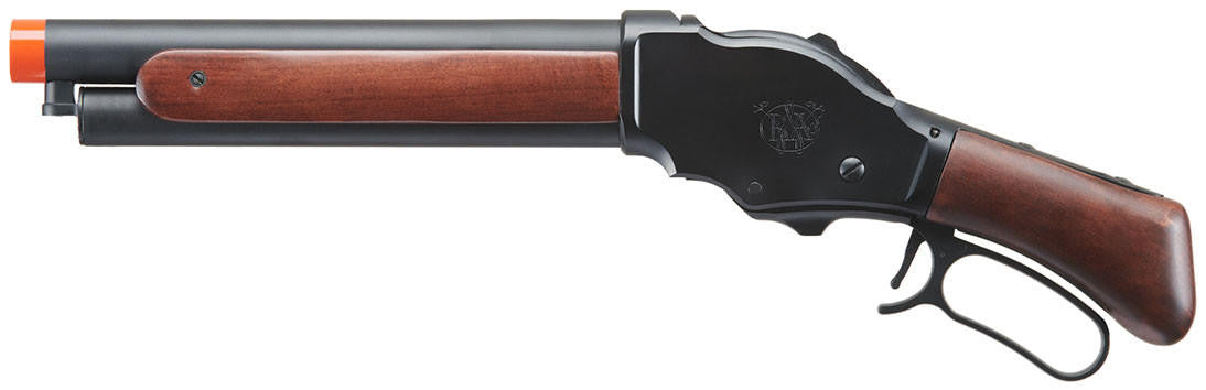 Golden Eagle 1887 Compact Lever Action Gas Powered Airsoft Shotgun, Black