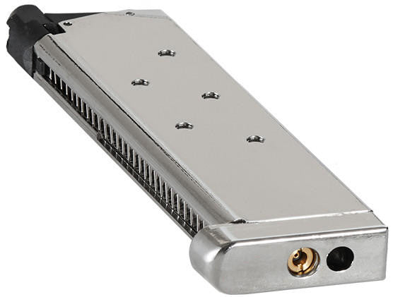 Golden Eagle Airsoft 1911 28 Round Single Stack Magazine for GE3308, Silver