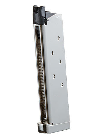 Golden Eagle Airsoft 1911 28 Round Single Stack Magazine for GE3308, Silver