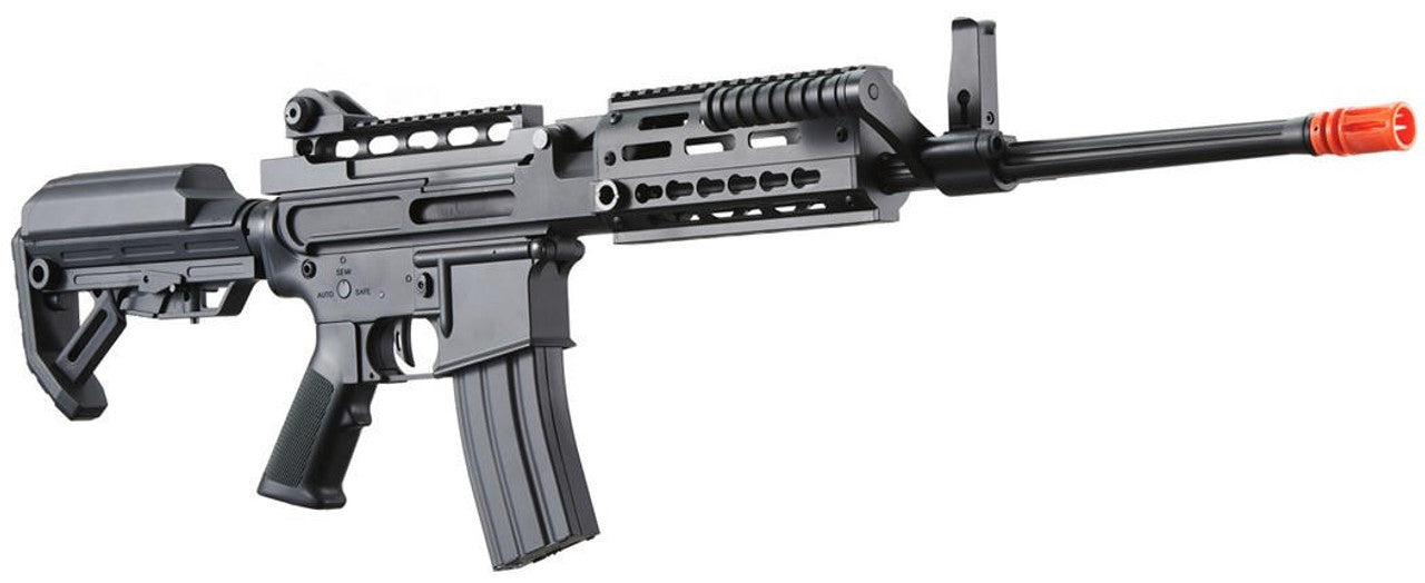 Golden Eagle AR LMG Airsoft Light Machine Gun, Black
