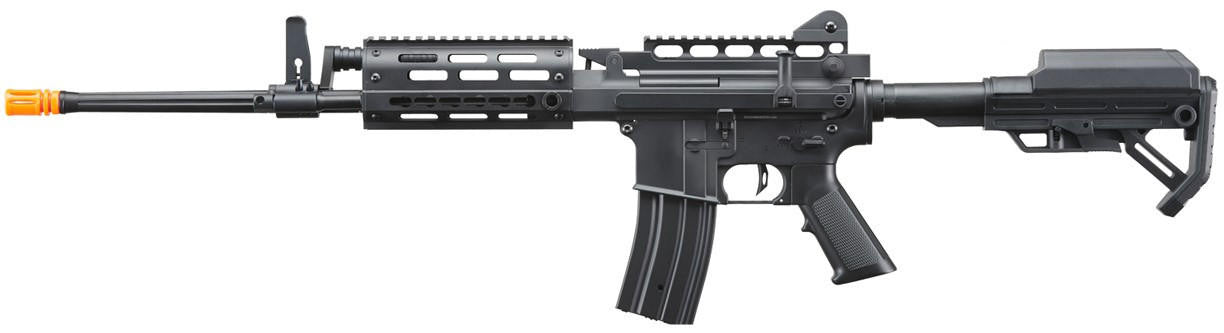 Golden Eagle AR LMG Airsoft Light Machine Gun, Black