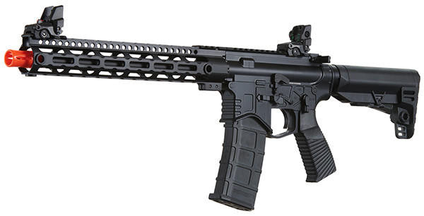 Golden Eagle BD Style 12.5" M-LOK M4 GBB Airsoft Rifle, Black
