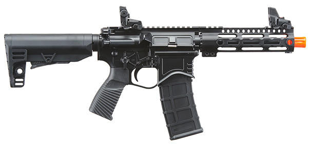 Golden Eagle Compact BD Style 7" M-LOK M4 GBB Airsoft Rifle, Black