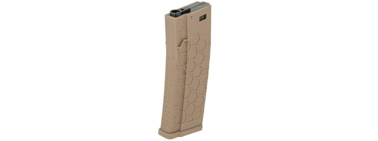 Hexmag AEG Midcap Magazine, 120 Rds, Tan