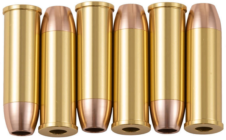 HFC Revolver BB Shells for Gas Powered Airsoft Revolvers, 6 Pack, Brass