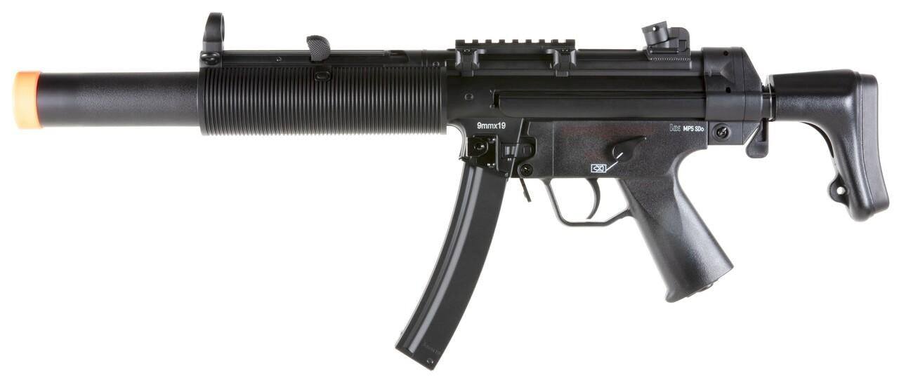 HK MP5 SD6 Kit Airsoft AEG Rifle, Black