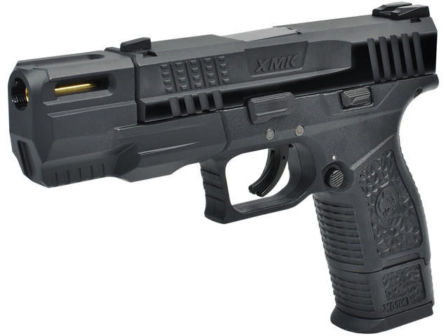 ICS BLE XMK Gas Blowback Airsoft Pistol, Black