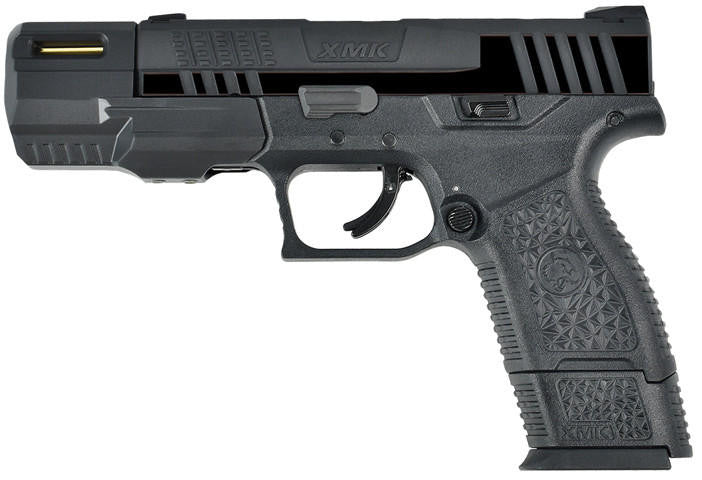 ICS BLE XMK Gas Blowback Airsoft Pistol, Black