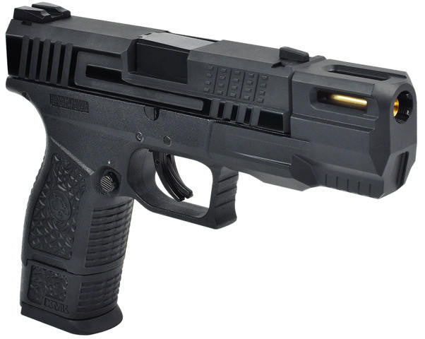 ICS BLE XMK Gas Blowback Airsoft Pistol, Black