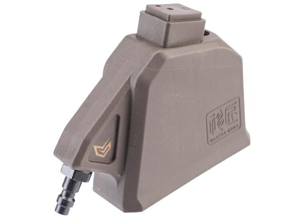 ICS EMG Master Mods M4 HPA Magazine Adapter for GBB Airsoft Pistols, Tan