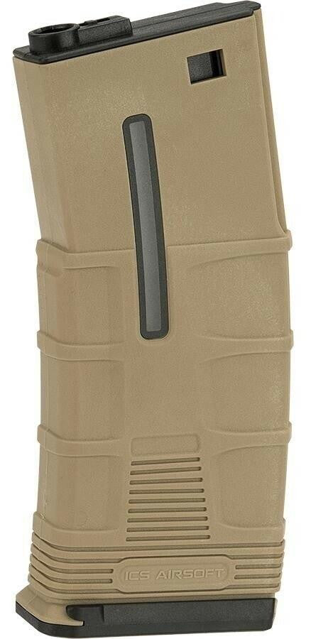 ICS T Tactical 120rd Mid-Cap Magazine, Tan