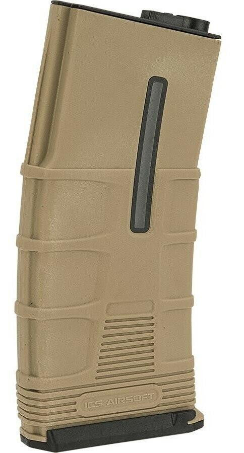 ICS T Tactical 120rd Mid-Cap Magazine, Tan